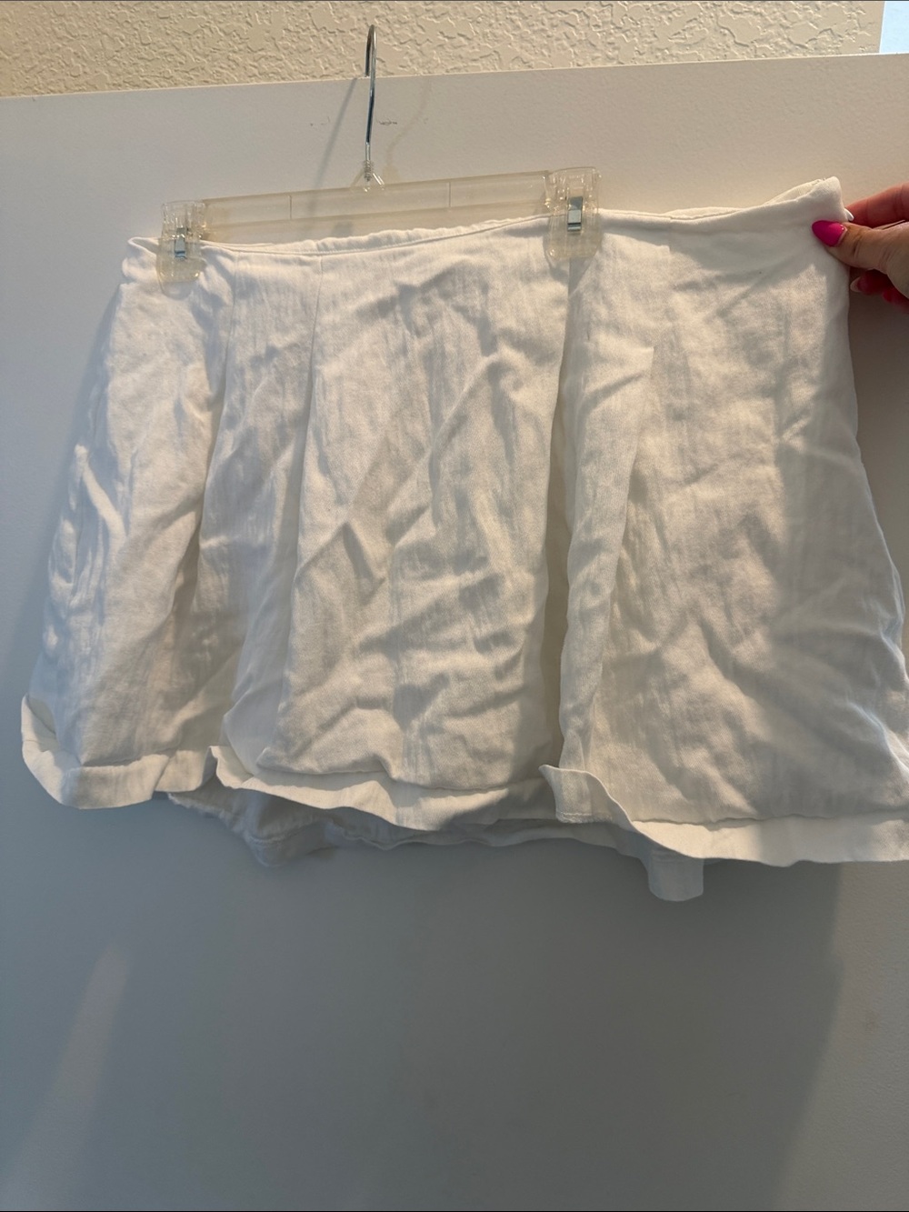 a new day White Mini Skirt